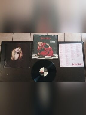 Stevie Nicks Vinyl LP with Artwork - Red Dress Cover